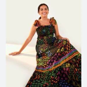 Colorful Floral Maxi Dress